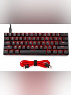 Anne Pro 2 60% Wireless Mechanical Gaming Keyboard RGB Bluetooth Gateron Brown